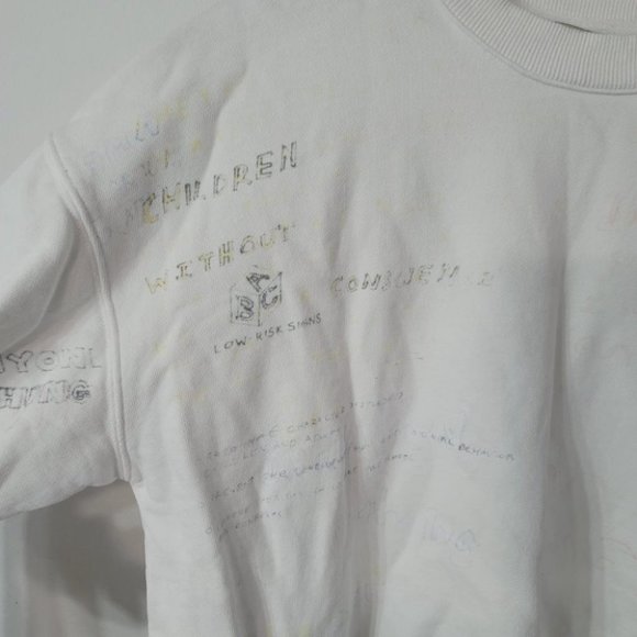 Yeezy Cream Sweatshirt with Black Details - Picture 4 of 10